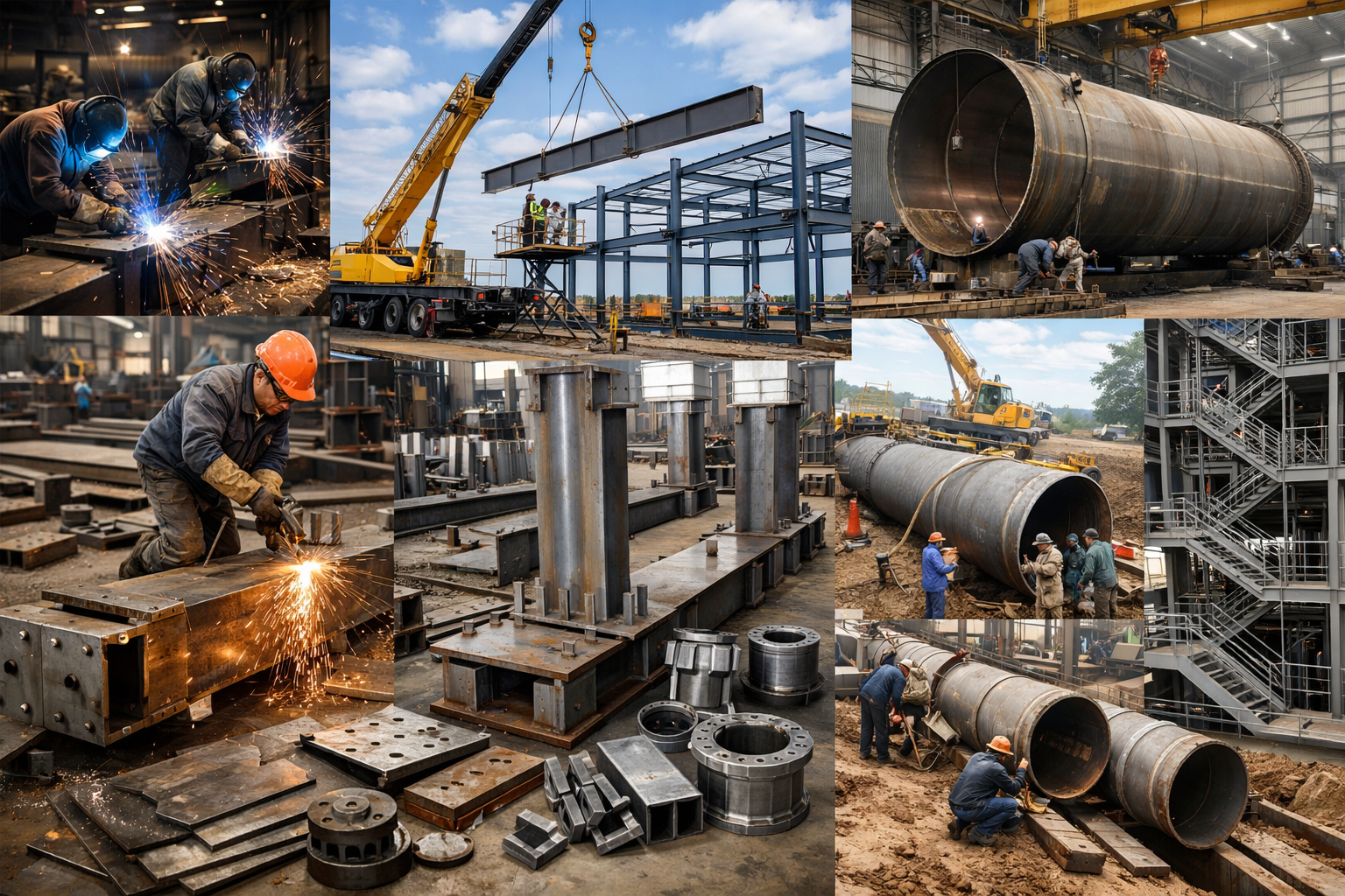 steel erection contractor chennai