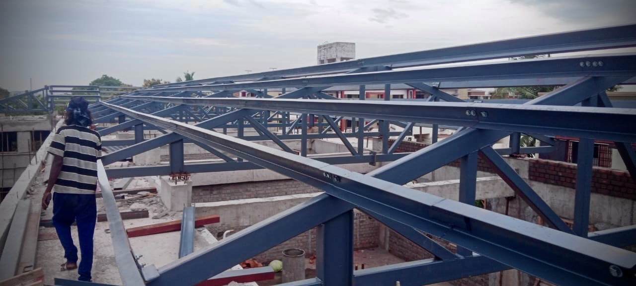 residential steel erection tiruvottiyur