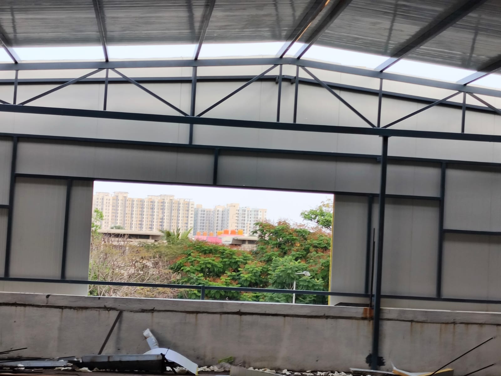 industrial roofing sheet installation contractor Chennai