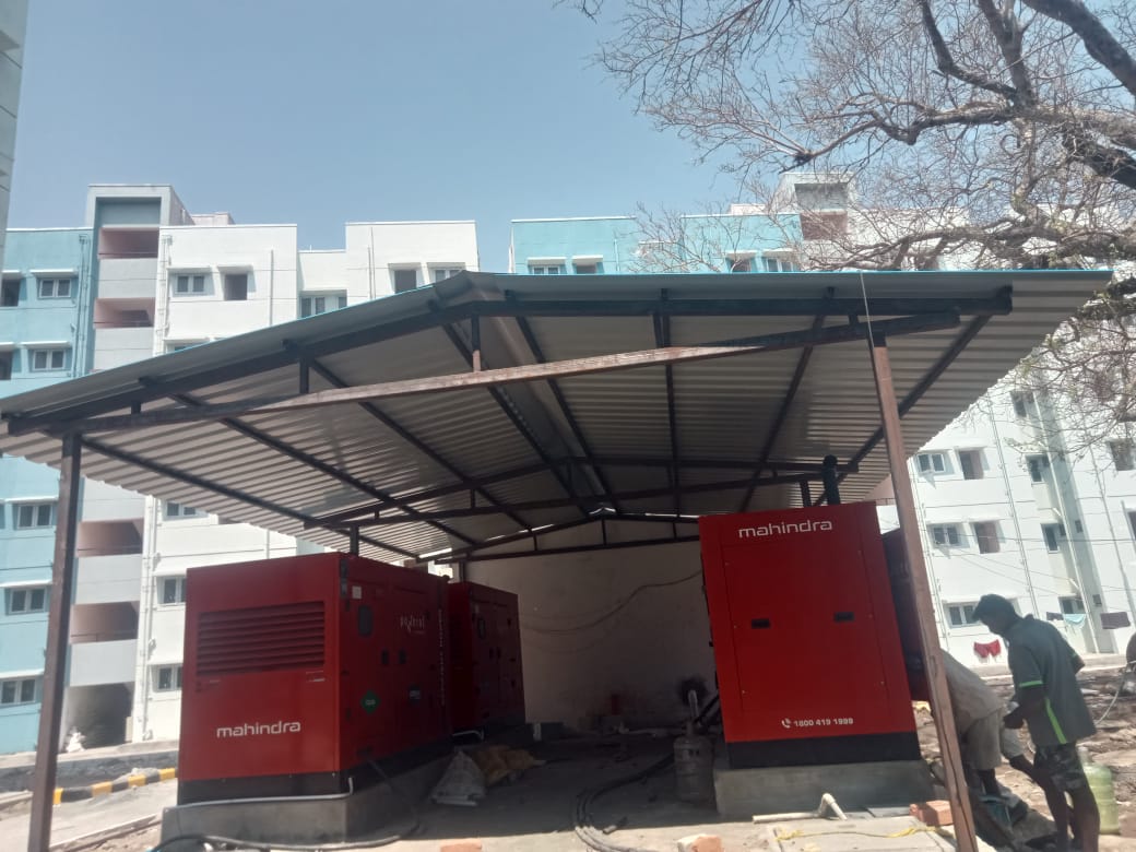 industrial roofing sheet installation contractor Chennai