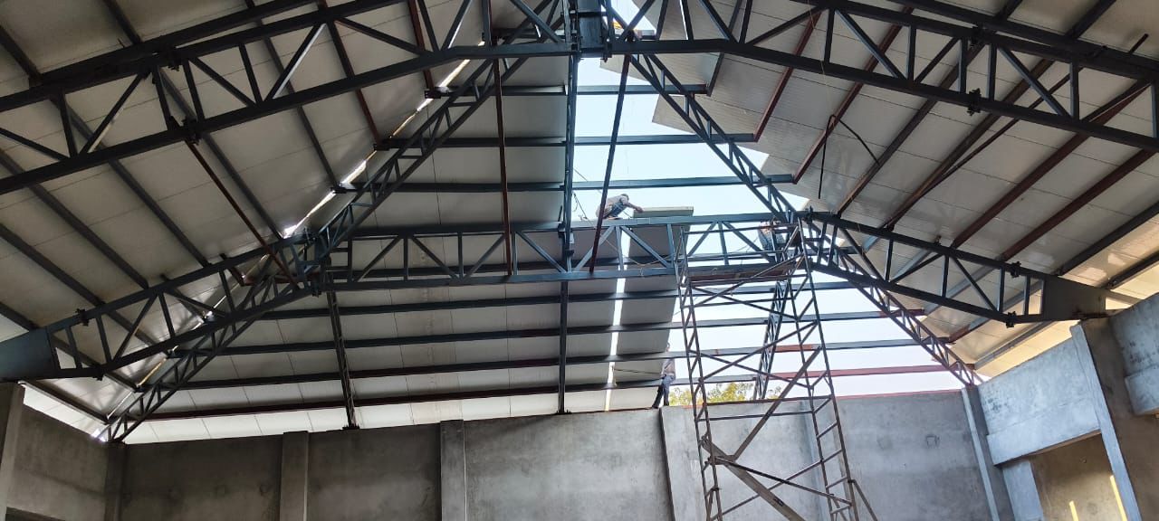 industrial roofing sheet installation contractor Chennai